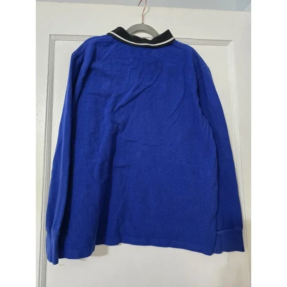 POLO RALPH LAUREN BOYS SHIRT size Tag Missing Fits M 100% COTTON NORWAY BIG PONY - Picture 2 of 6